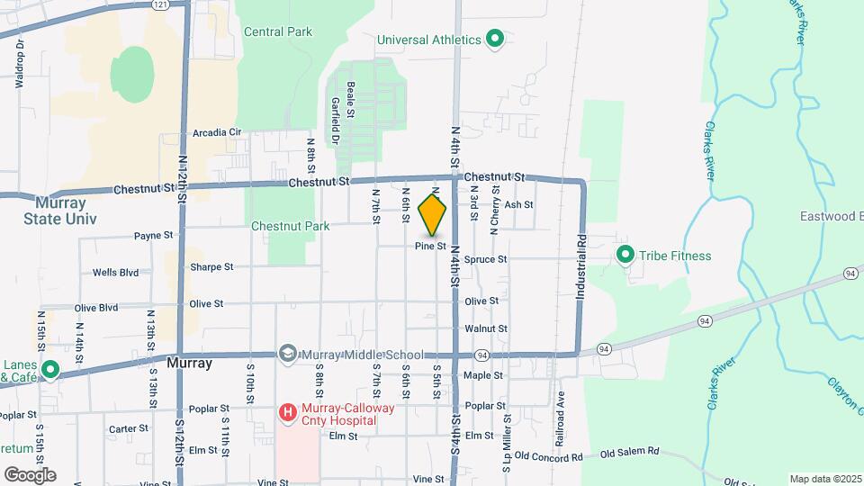 Murray 4 plex Map and Location Details