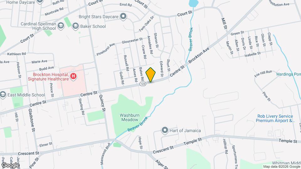 903 Centre St Map and Location Details