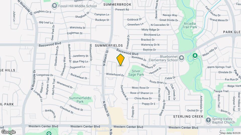 4412 Park Creek Ct Map and Location Details