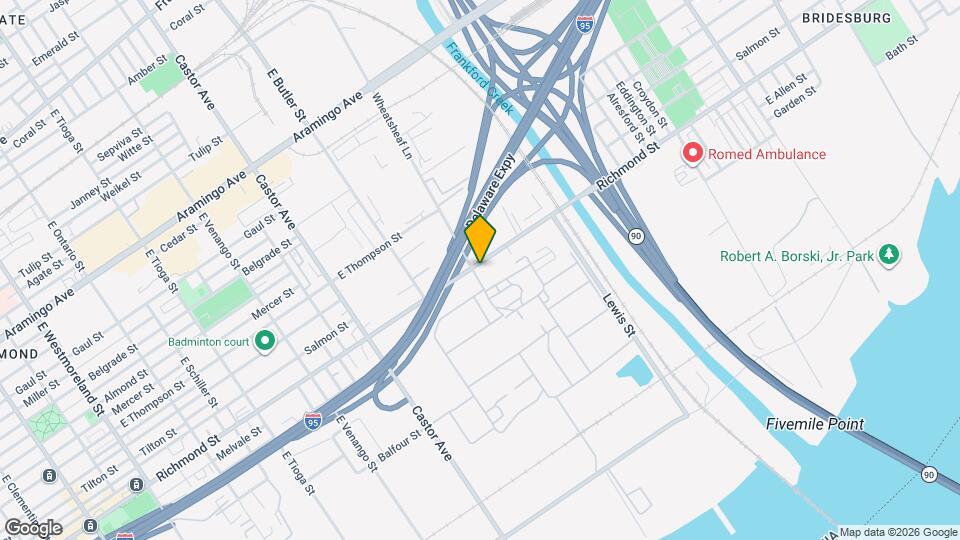 3901 Richmond St Map and Location Details