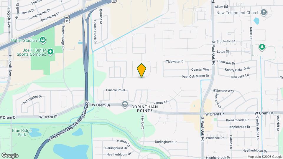 6019 Greenpark Manor Ln Map and Location Details