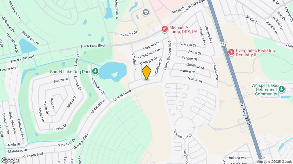 4722 Granada Blvd Map and Location Details