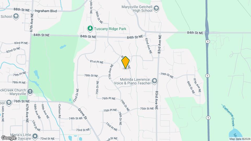 7904 80th Ave NE Map and Location Details