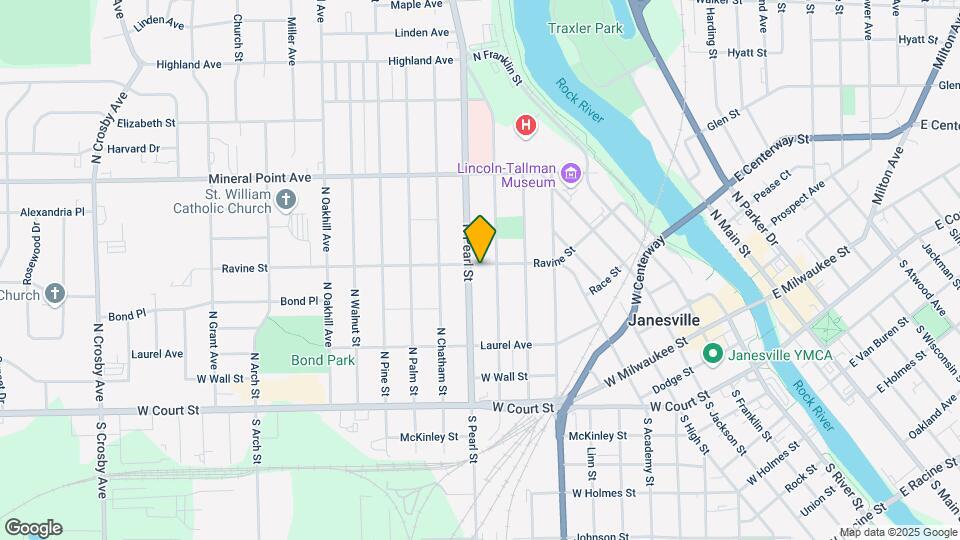 1215 Ravine St Map and Location Details