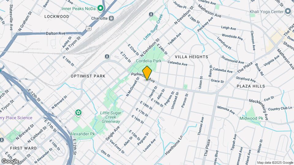 1711 Seigle Ave Map and Location Details