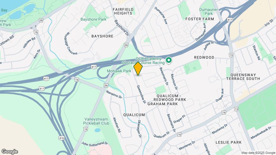 73 Queensline Dr Map and Location Details