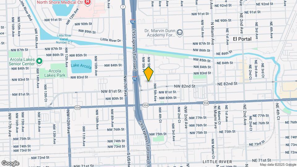 8141 NW 5th Ct Map and Location Details