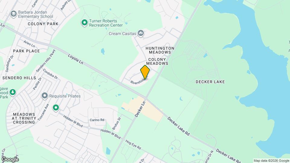 8407 Riverstone Dr Map and Location Details