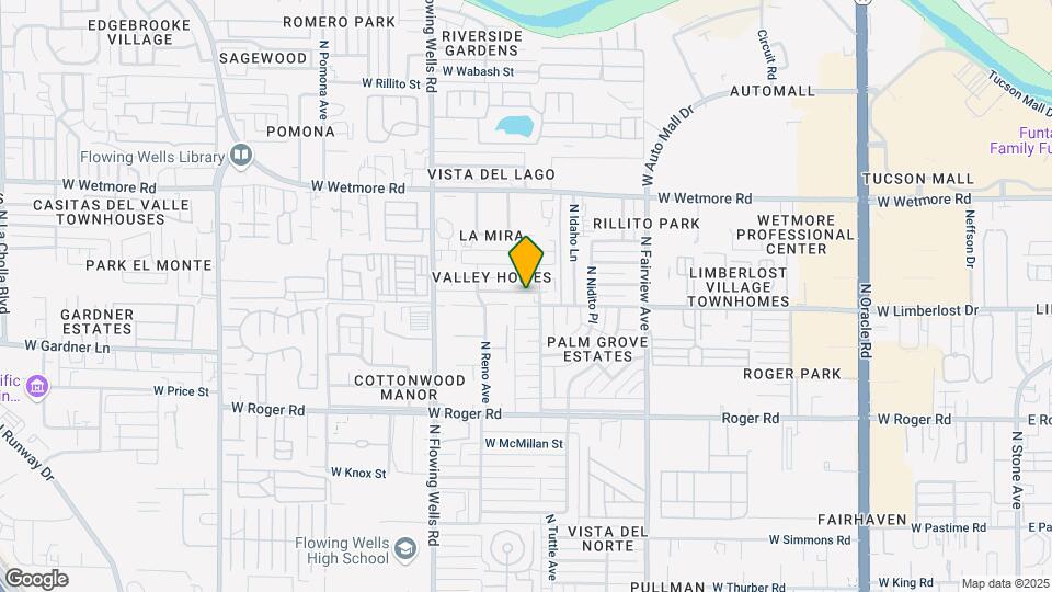 1217 W Garnette St Map and Location Details