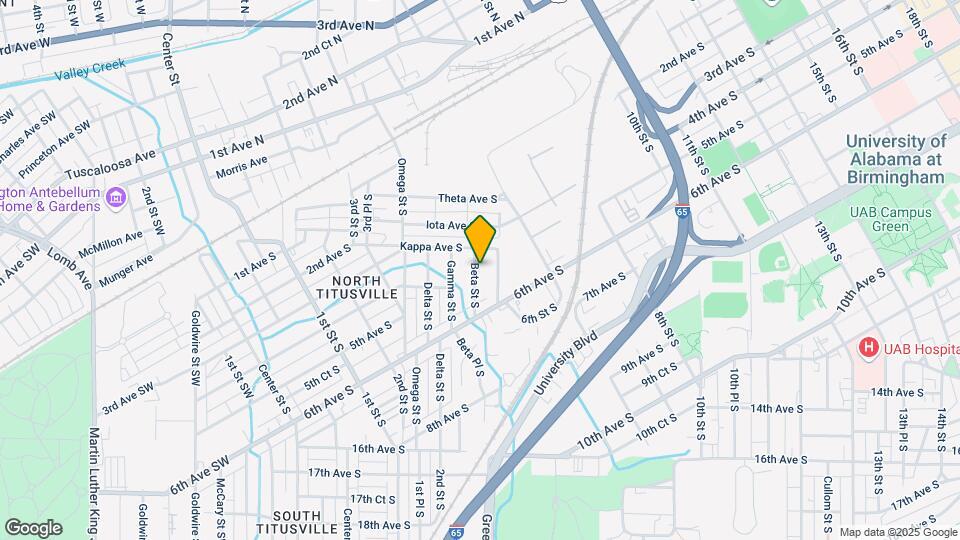 313 S Beta St Map and Location Details