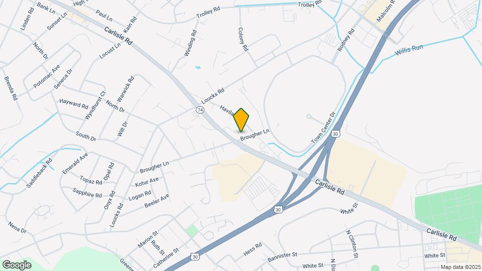 2141 Brougher Ln Map and Location Details