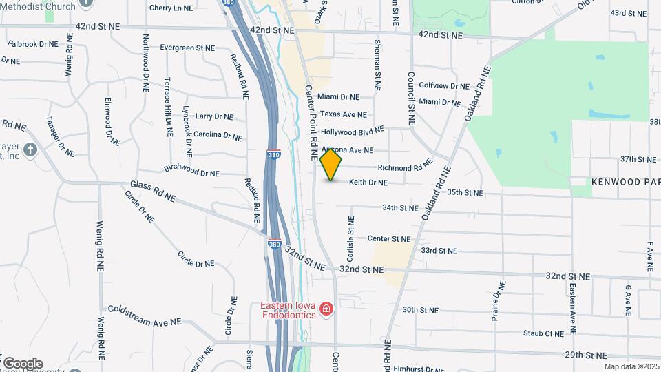 1719 Keith Dr NE Map and Location Details