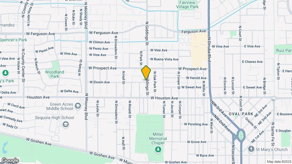 1300 W Elowin Ave Map and Location Details