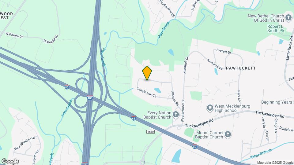 8216 Kerrybrook Cir Map and Location Details