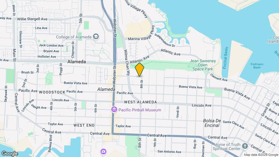 1821 8th St Mapa y Detalles de la Ubicación