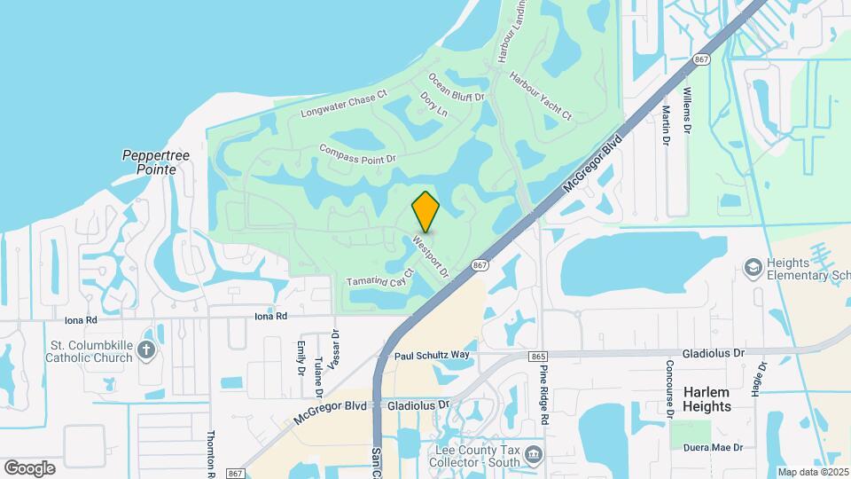 14807 Crooked Pond Ct Map and Location Details