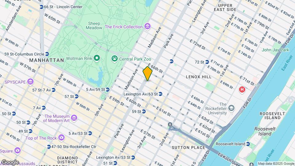 591 Park Ave Map and Location Details