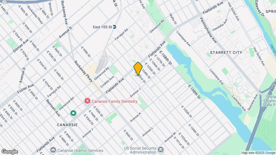 944 E 103rd St, Unit 1 Map and Location Details