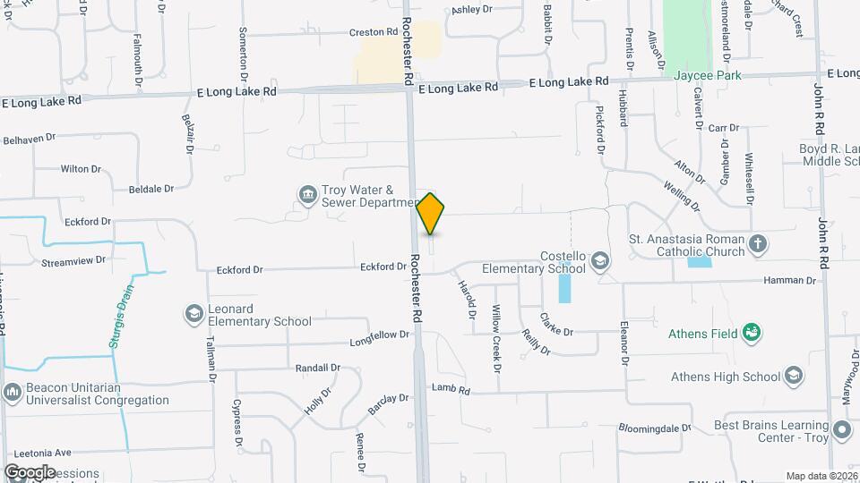 4636 Bradley Cir Map and Location Details