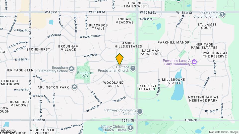 15565 S Blackfeather St Map and Location Details