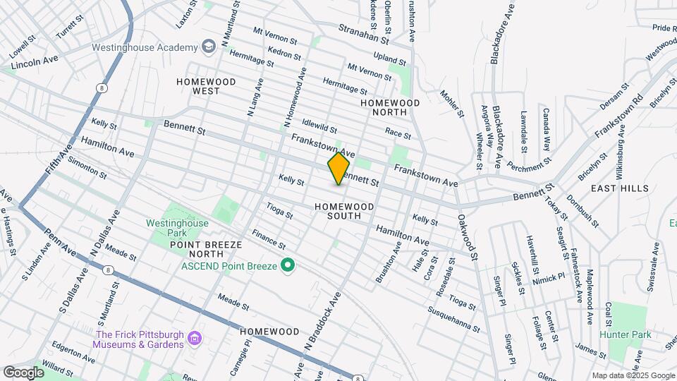7347-7367 Kelly St Mapa y Detalles de la Ubicación