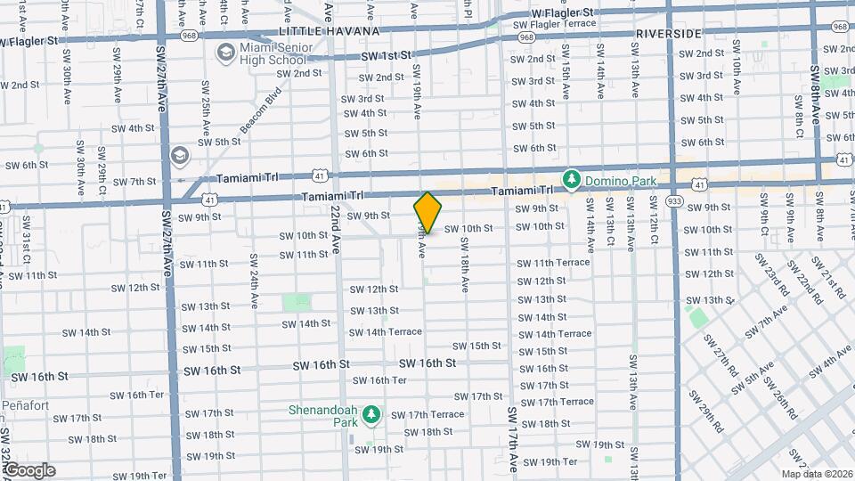 1005 SW 19th Ave Map and Location Details