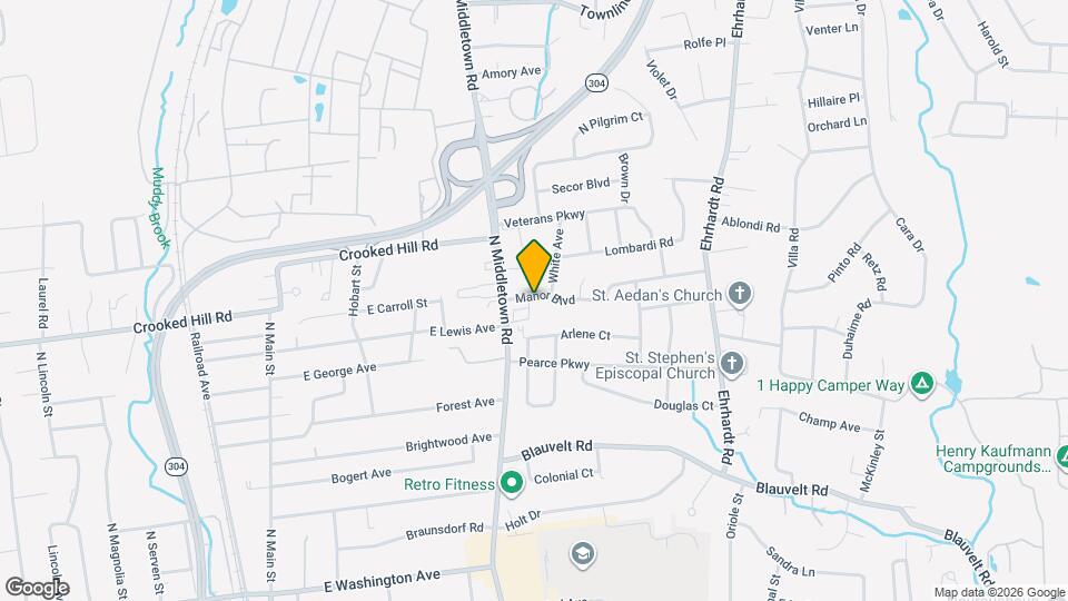 234 Manor Blvd Map and Location Details