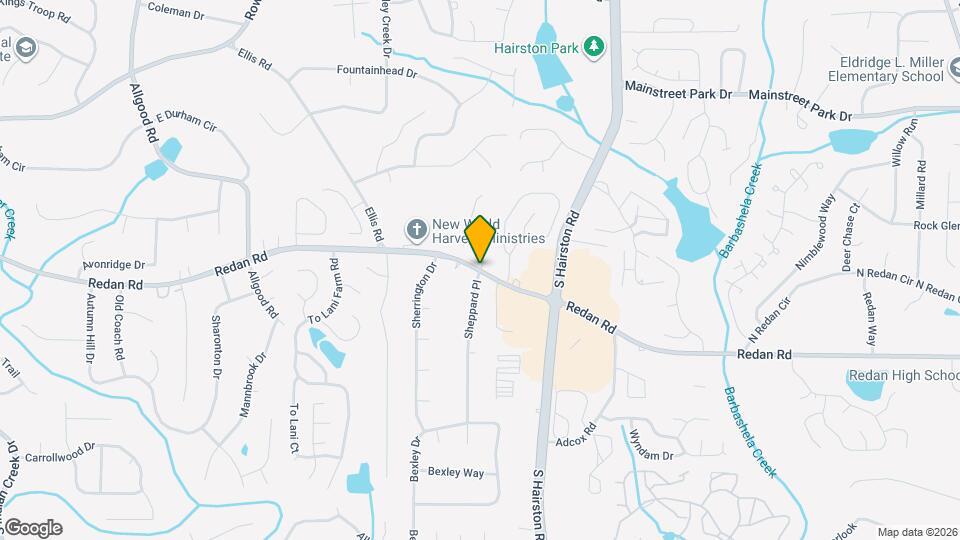 1152 Autumn Crest Dr Map and Location Details