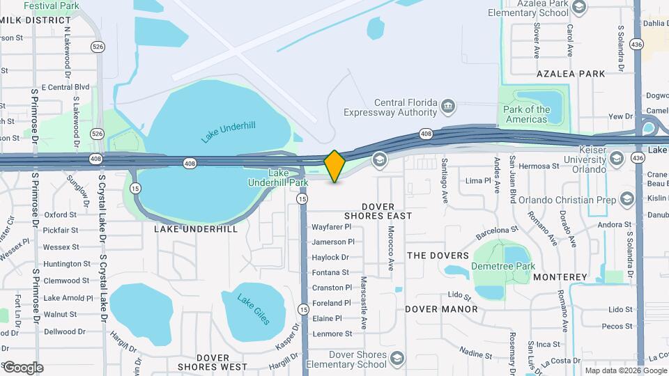 525 S Conway Rd Map and Location Details