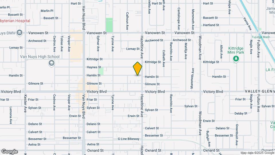 14120 Hamlin St Map and Location Details