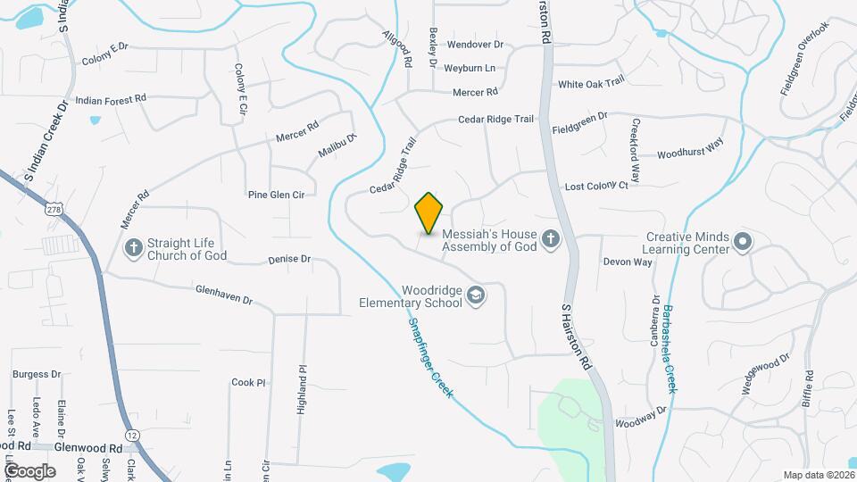 4541 Cypress Ridge Ct Map and Location Details