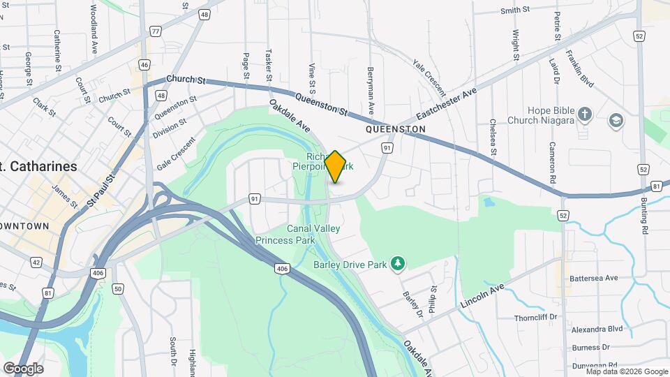 310 Oakdale Ave Map and Location Details