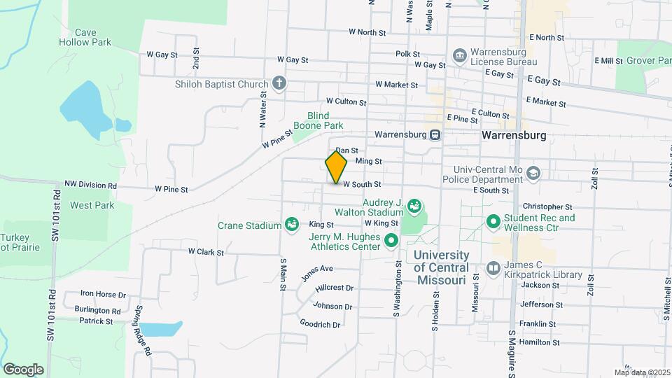 320 W South St Map and Location Details