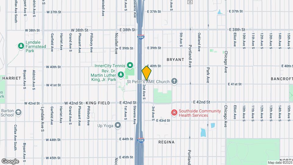 4055 2nd Ave S, Unit 2nd floor Mapa y Detalles de la Ubicación