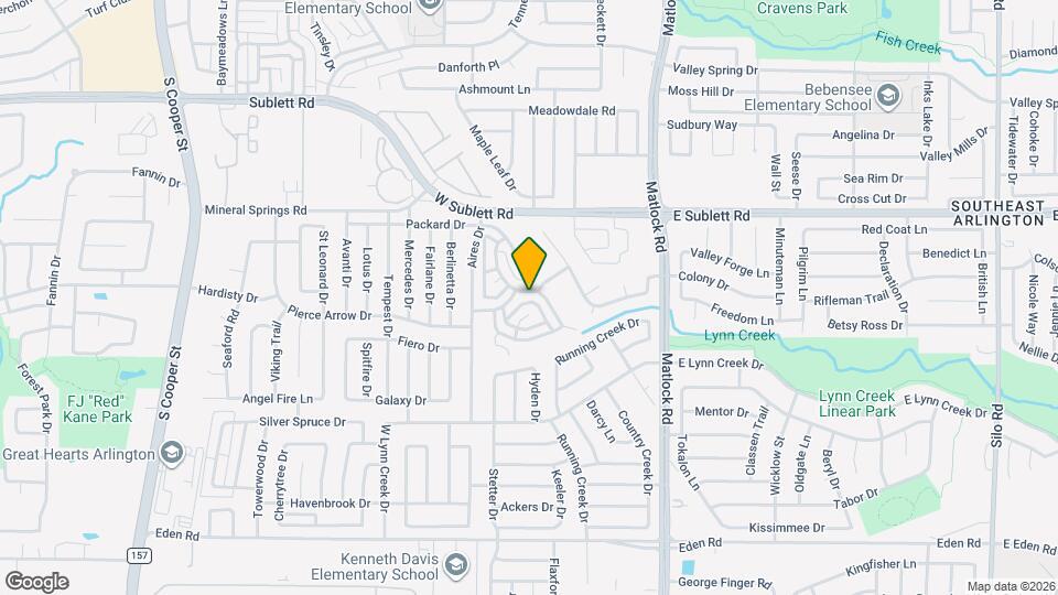 6408 Brookhaven Trl Map and Location Details
