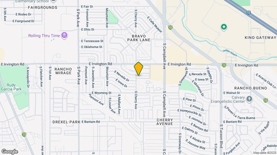 5071 S Cherry Ave Map and Location Details