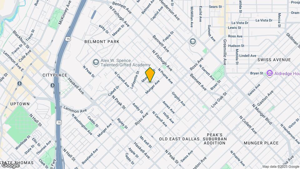 1932 Cuyler Ct Map and Location Details