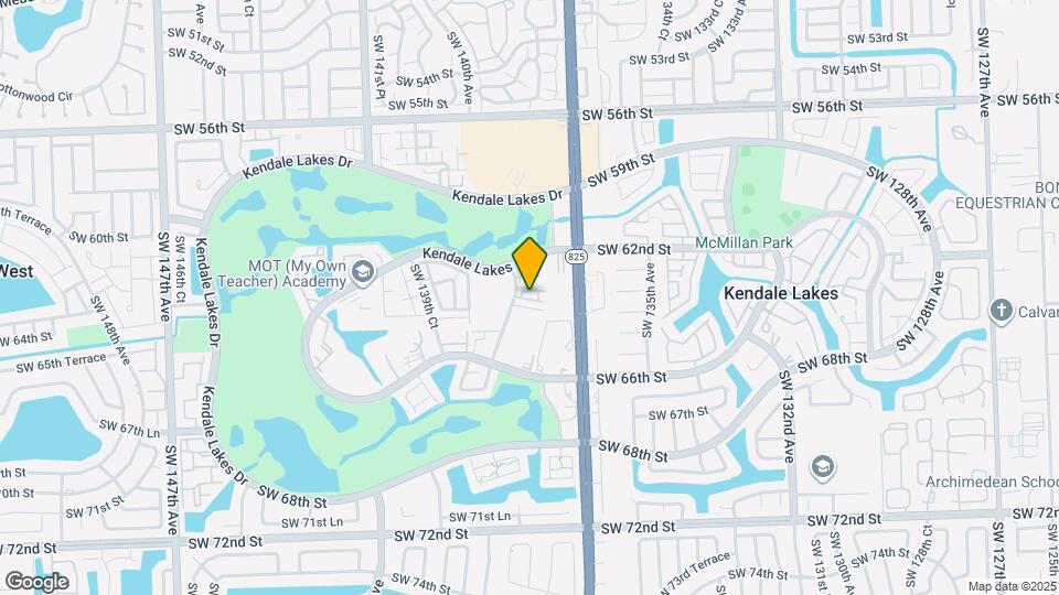 6315 SW 138th Ct Map and Location Details