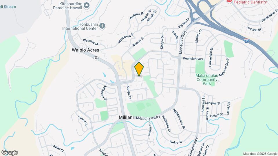 Mililani Garden Homes Map and Location Details