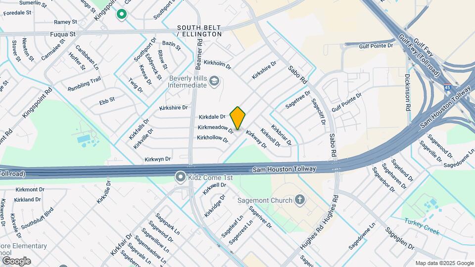 11743 Kirkmeadow Dr Map and Location Details