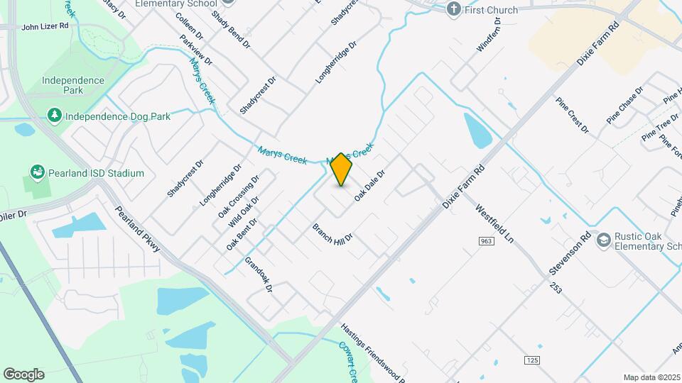 1810 Oakleaf Cir Map and Location Details
