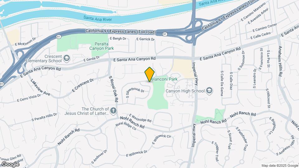 314 S Smokeridge Terrace Map and Location Details