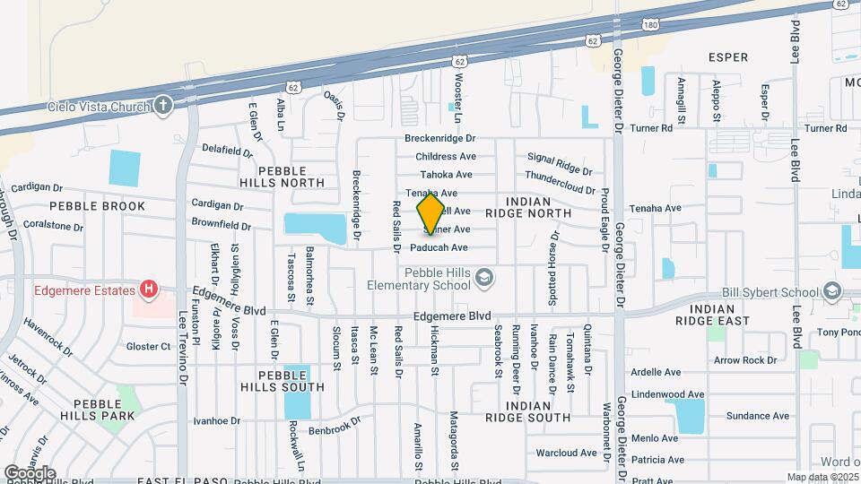 11129 Paducah Ave Map and Location Details
