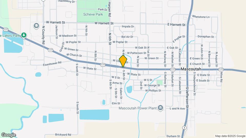 400 W Main St Map and Location Details