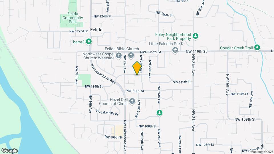 11508 NW 29th Ct Map and Location Details
