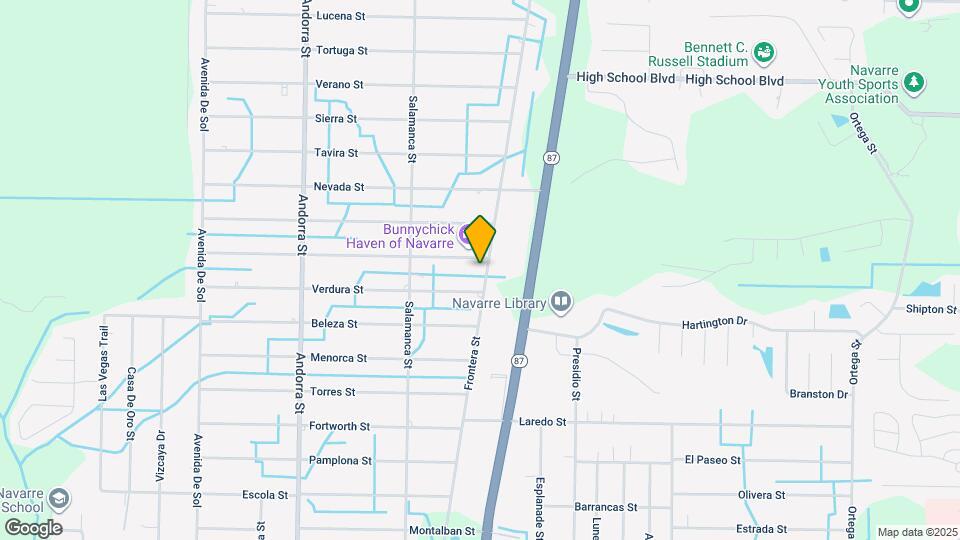 2209 Frontera St Map and Location Details