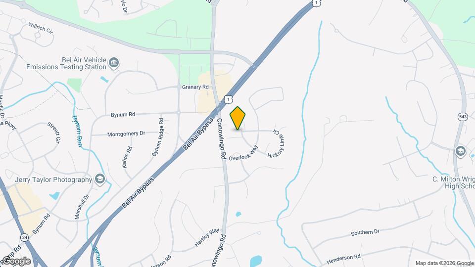 1404 Roman Ridge Way Map and Location Details