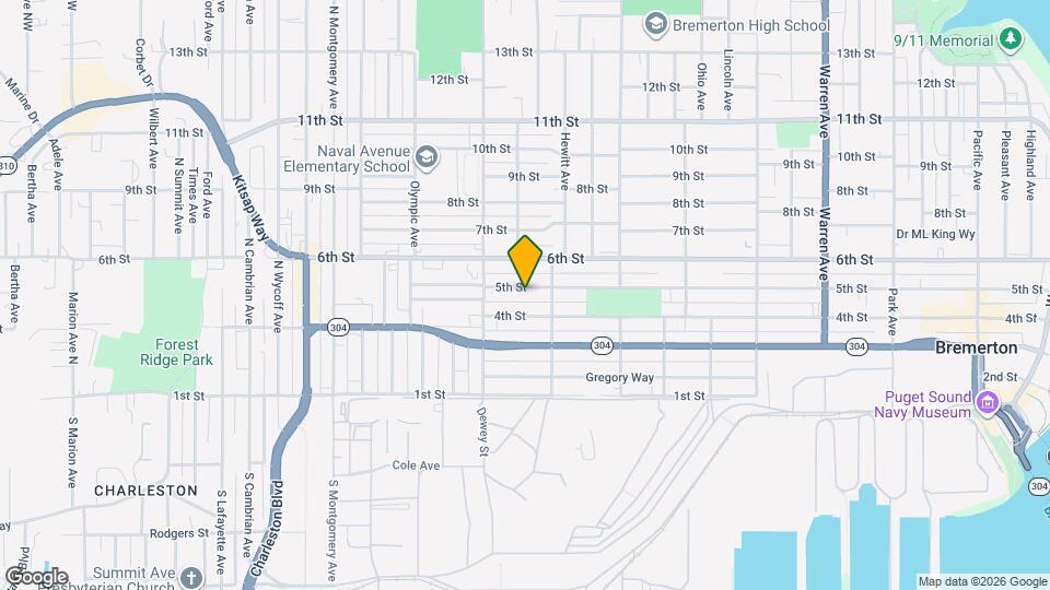 1919 5th St Map and Location Details