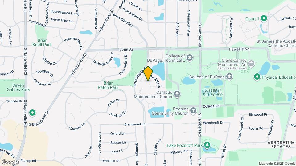 1601 Thames Ct, Unit Unit A Map and Location Details