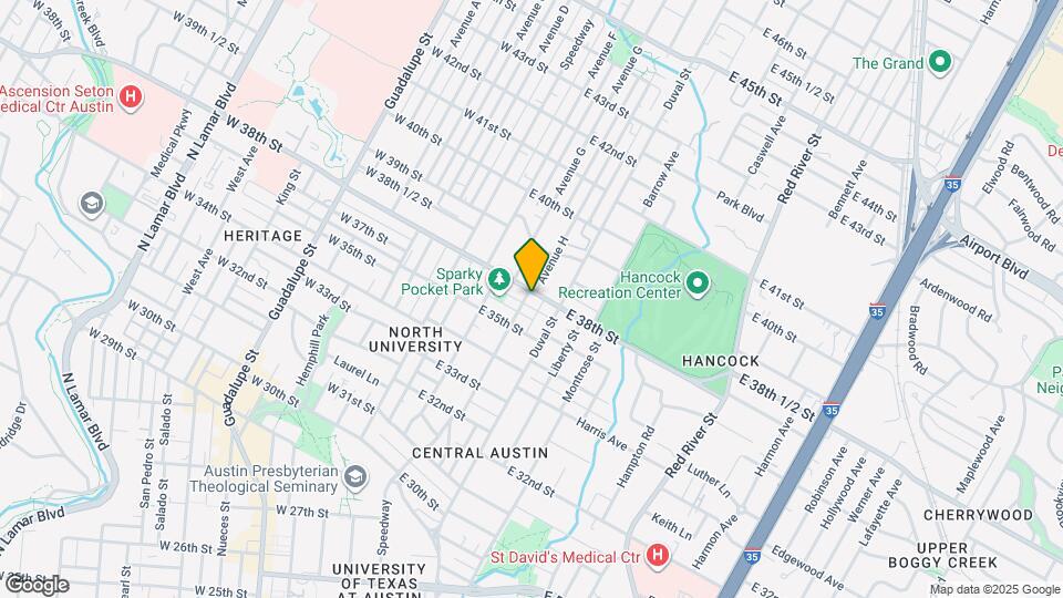 3715 Tom Green St, Unit 3715.B Tom Green Map and Location Details